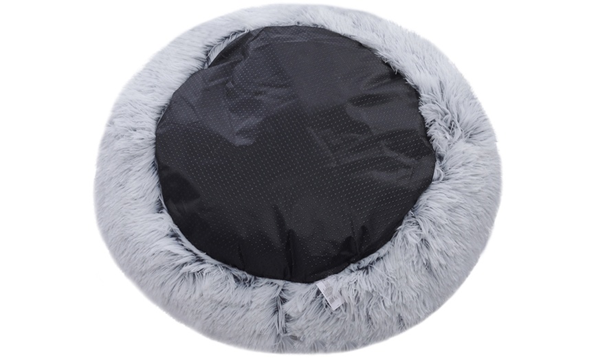 Image 5: Semi-Enclosed Soft Pet Bed