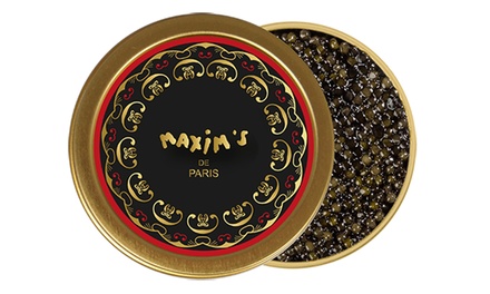 10 € pour 35 % de réduction sur une boite de 50 g Caviar Baeri