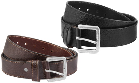 Ceinture en cuir Leonardo Verrelli