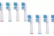 4, 8, 12 ou 16 têtes de brosse à dents compatibles Oral-B Dual et Floss - Second Medium