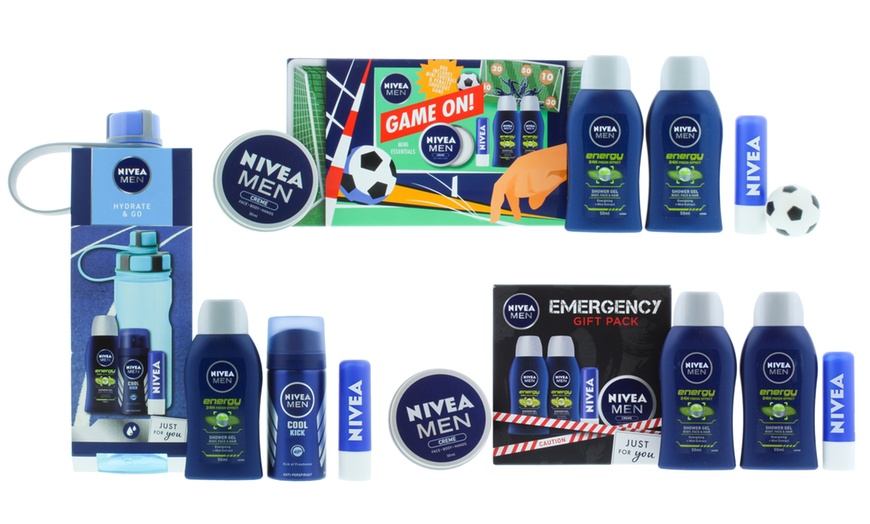 Image 1: Nivea Men Four-Piece Gift Set