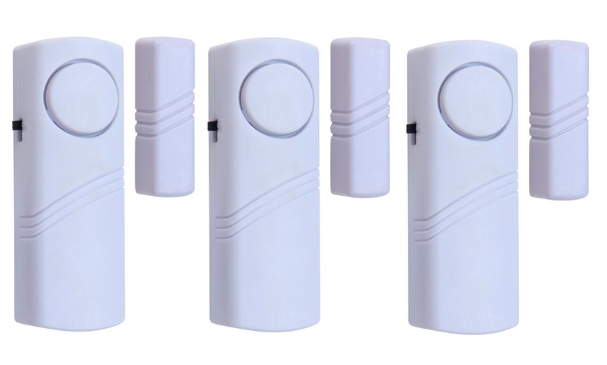 Image 2: 3-Pack of Door and Window Alarms