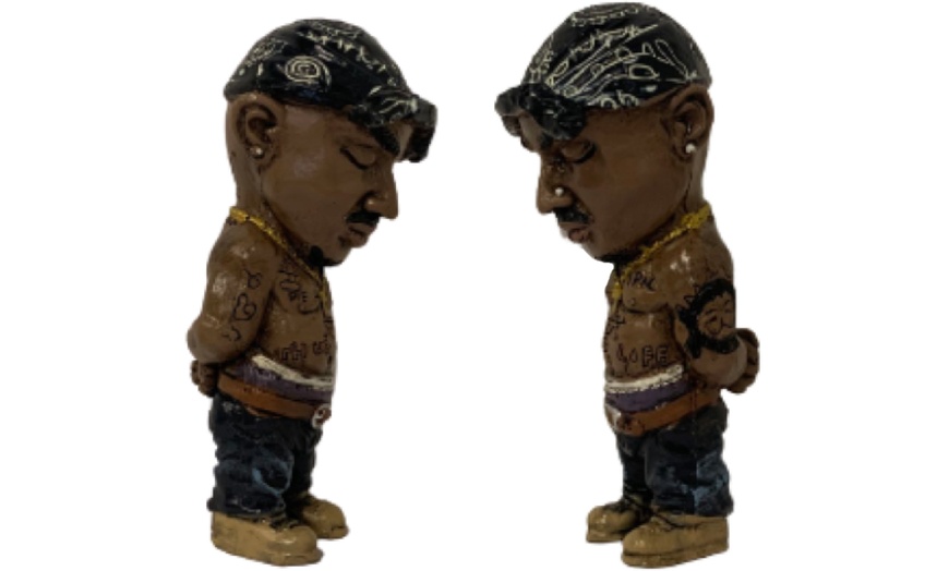 Image 9: One, Two or Five 90s Hip-Hop Rapper Gnome Decorations