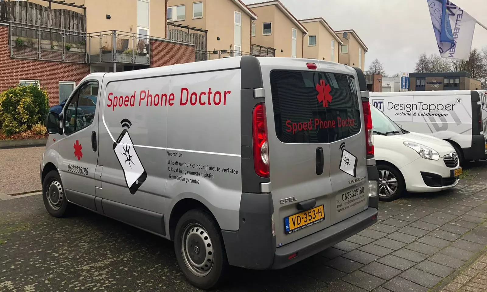 iPhone: schermreparatie aan huis