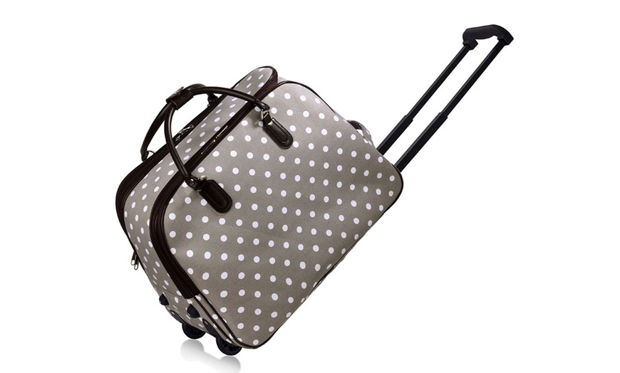 Image 13: Travel Holdall with Wheels