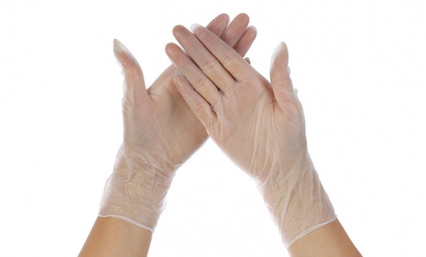 Image 3: 100-Pack of Disposable Gloves