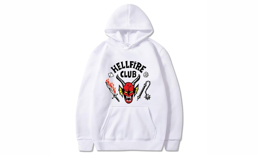 Image 15: Stranger Things Hellfire Club Hoodie