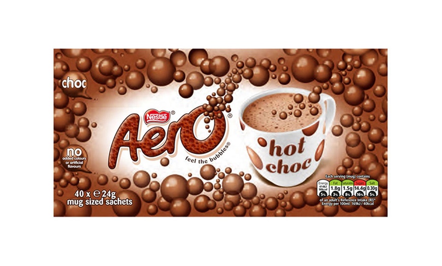 Image 3: Nestle Aero Instant Hot Chocolate 40 Sachets