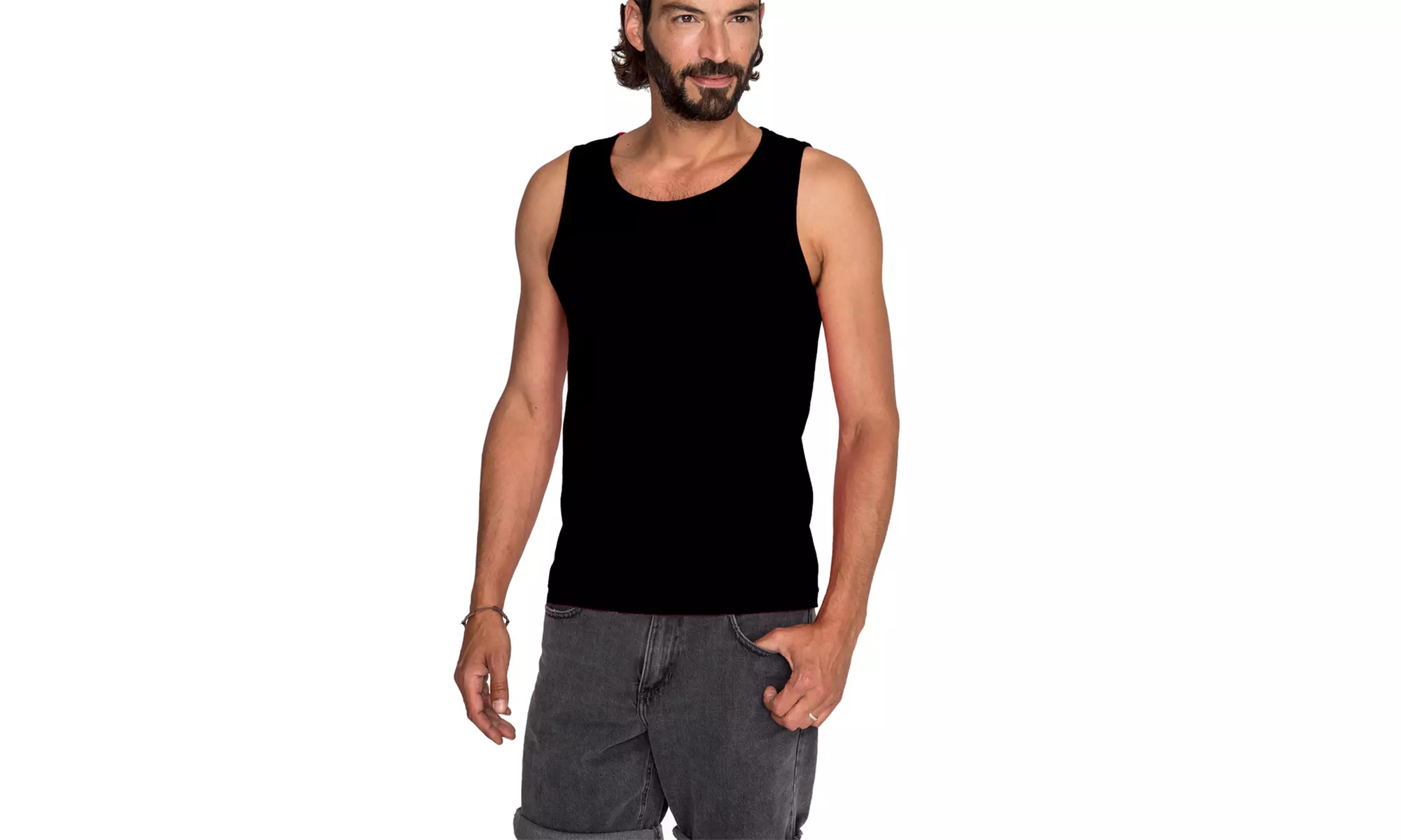 Pack de 10 débardeurs pour homme de la marque Sols - Second Medium