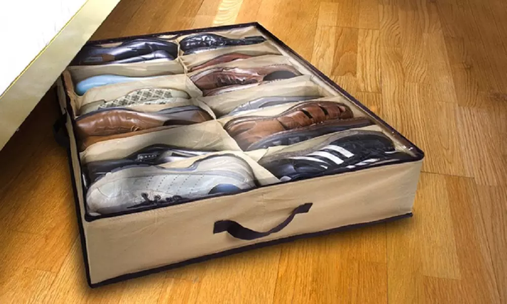 Organisateur de chaussures jusqu'à 12 paires - Primary Image