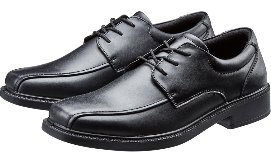 Image 2: Leather School Shoes