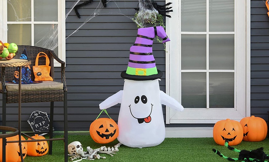 Image 17: HomCom Halloween Inflatable Decor
