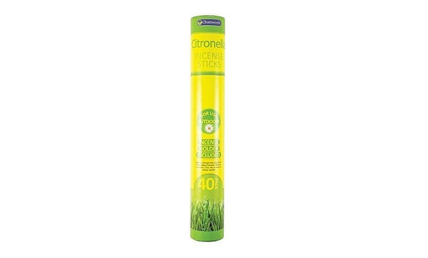 Image 1: Citronella Garden Incense Sticks