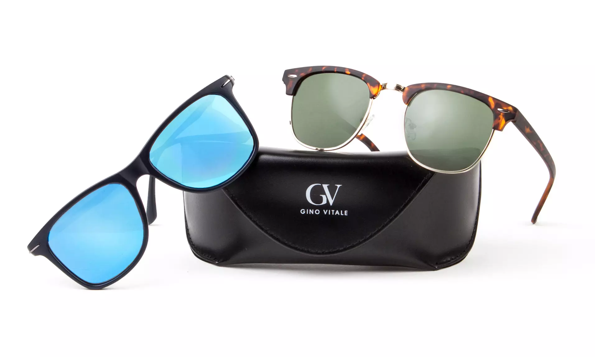 Gino Vitale Unisex Vintage Polarized Sunglasses - Primary Image