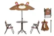 HOMCOM Kids Bistro Table and Chair Set - Image 6