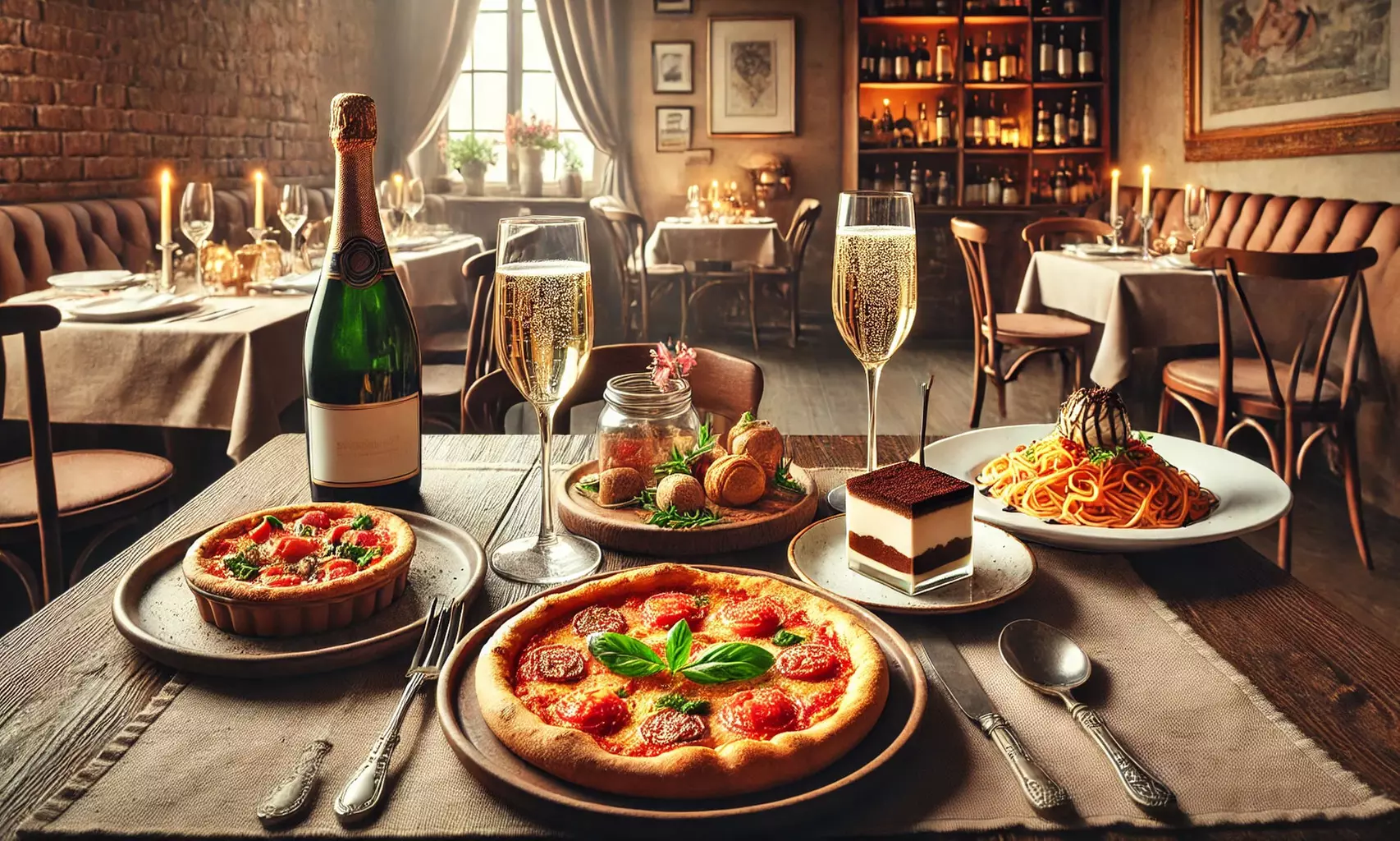 Genieße ein italienisches 2- oder 3-Gänge-Menü für 1, 2 oder 4 Personen (bis zu 58% sparen) - Primary Image