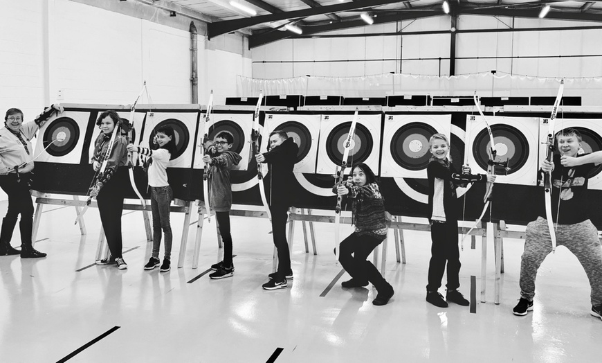 Image 2: One-Hour Indoor Archery Session