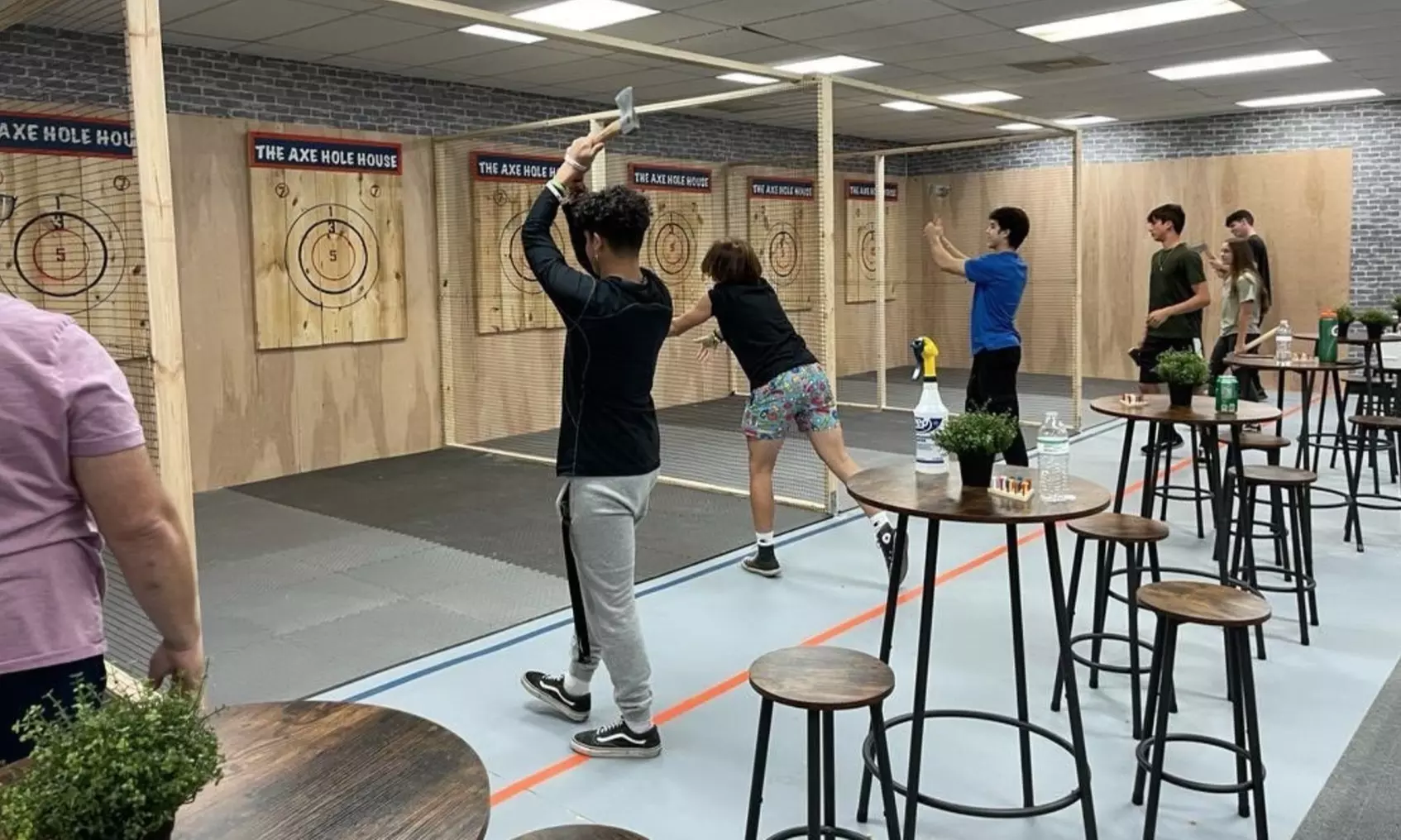 60-Minute Axe-Throwing Experience for Two to Eight People at The Axe Hole House (Up to 40% Off).  - Second Medium