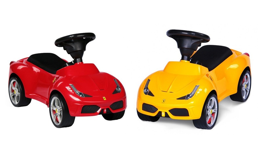 Image 1: Ferrari or Porsche Ride-On