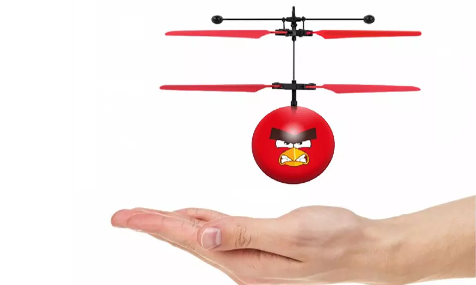 Angry Birds Licensed Hand Sensor IR UFO Ball Helicopter - Image 6
