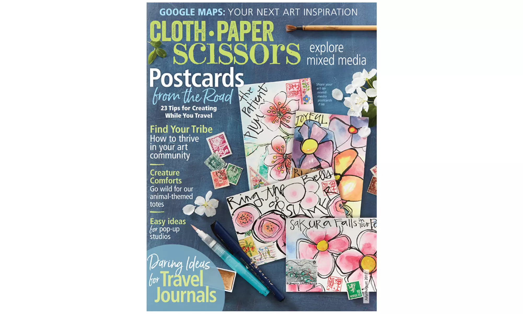 Cloth Paper Scissors Subscription (1 Year, 17% Off) - Primary Image