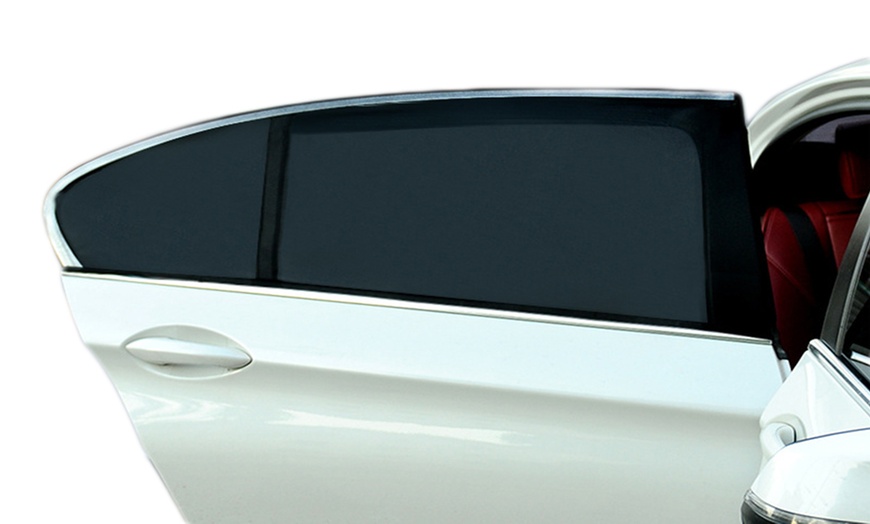 Image 2: Car Window Sunshade Screen Set