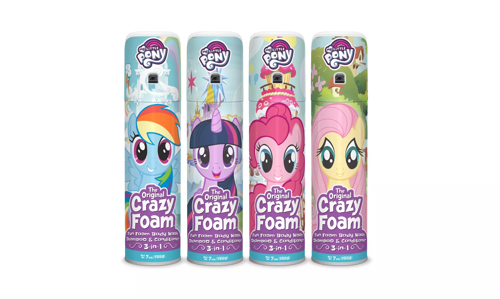 Crazy Foam My Little Pony Set (4-Pack) - Primary Image