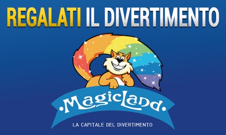 Ingresso al parco divertimenti MagicLand, a Roma Valmontone. Scarica il biglietto e salta la fila (sconto 43%)