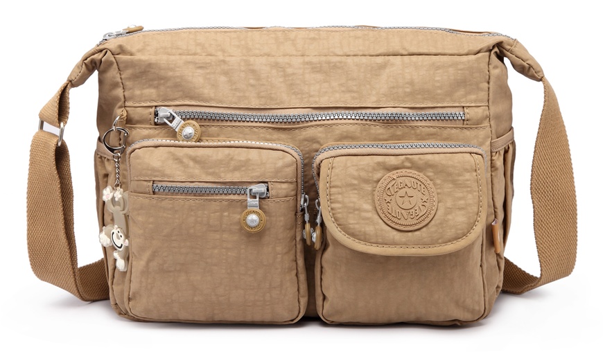 Image 2: Multi-Compartment Crossbody Bag