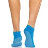 Image 5: 12 Pairs Womens Non Slip No-Skid Socks with Grips, 97% Cotton, Grippy Ankle Sock