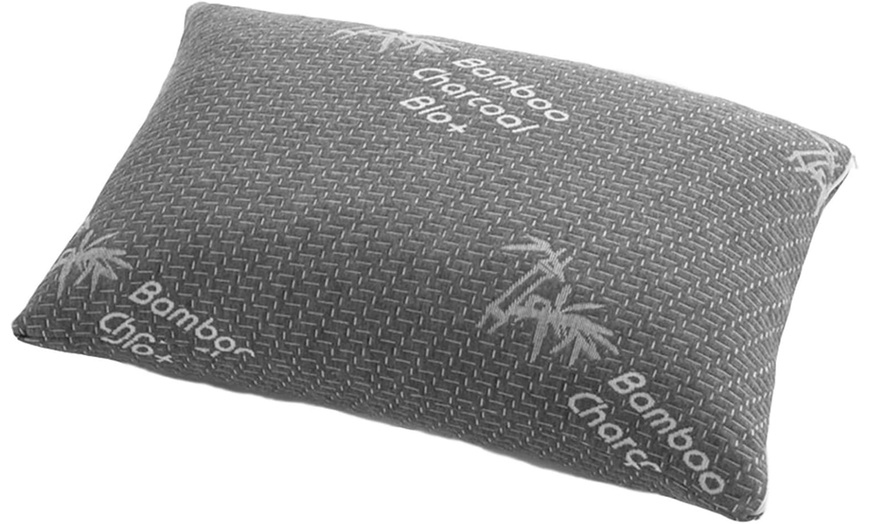 Image 1: Aspect Bamboo Charcoal Memory Foam Pillow
