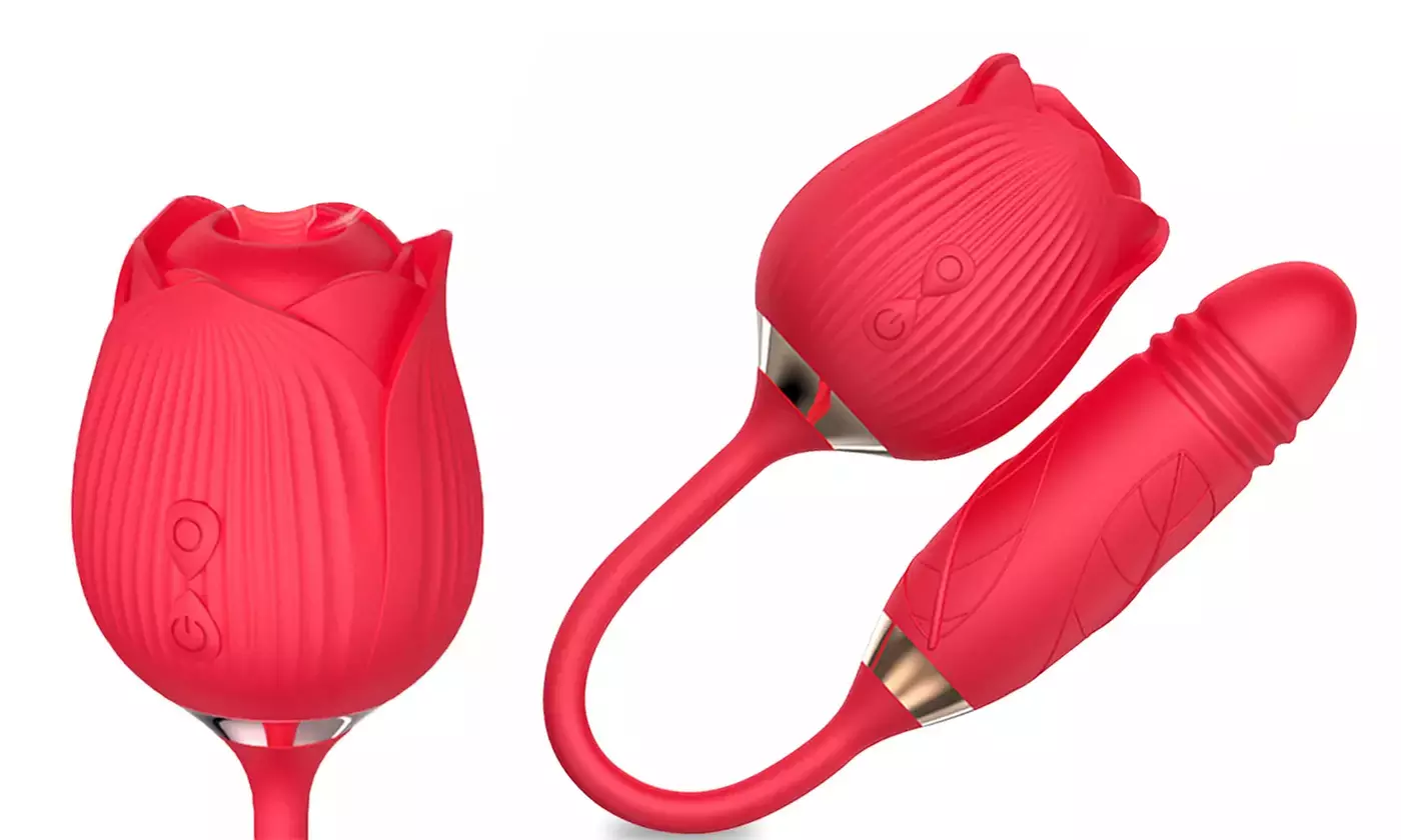 1x oder 2x 2-in-1 Rosen-Saugvibrator - Primary Image