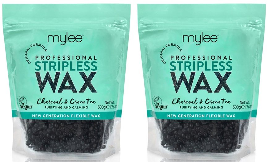 Image 2: Mylee Professional Stripless Hard Wax Twin Pack 500g