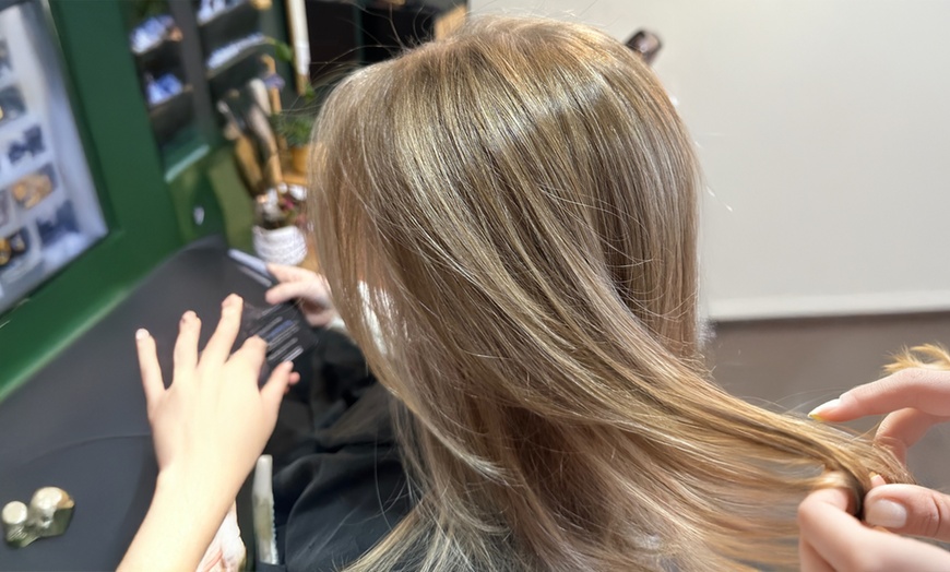 Image 5: Haircut & Blow-Dry with Color, Highlights, Toner or Extensions