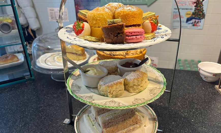 Image 1: Relax with Afternoon Tea for 2 or 4 in a Cozy Cardiff Setting