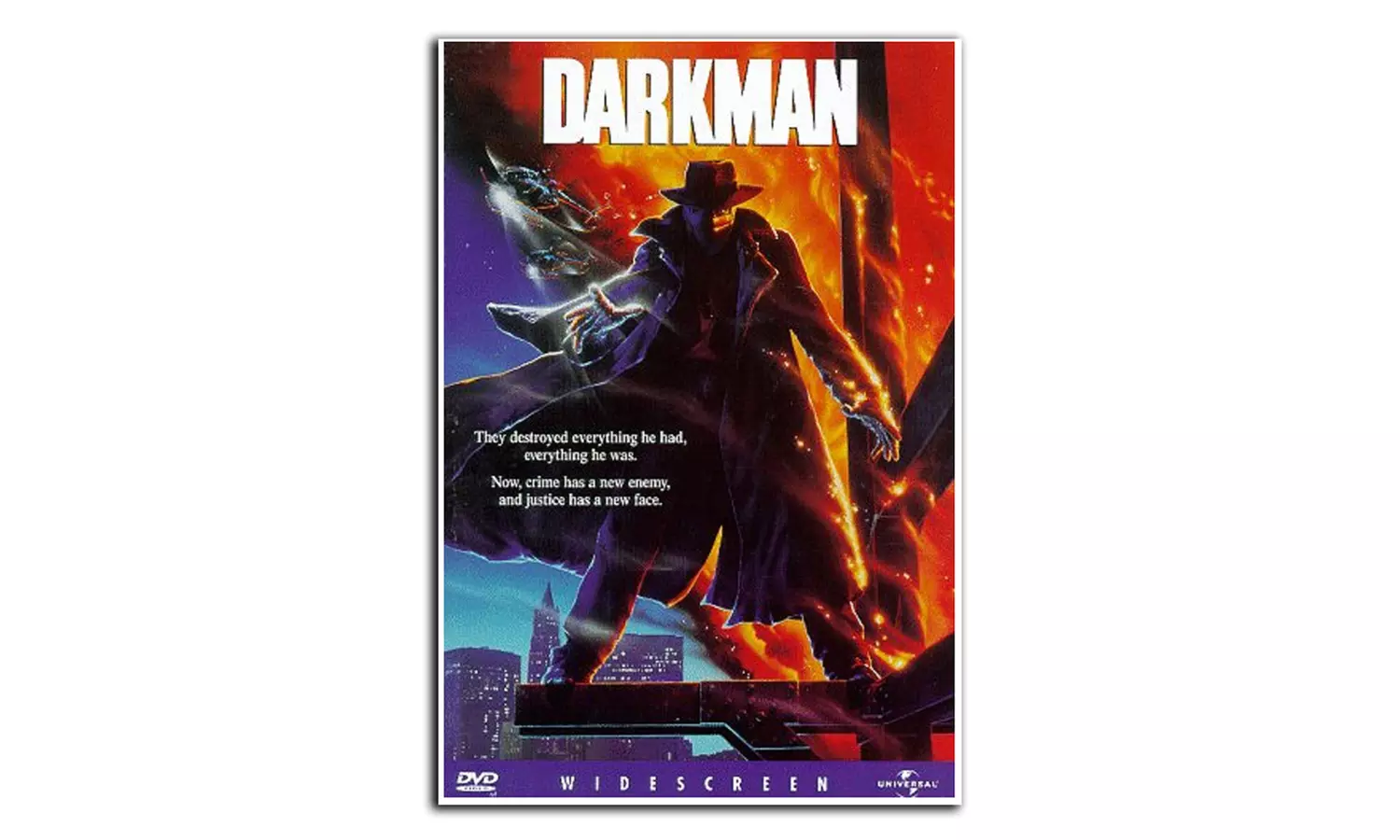 Darkman on Blu-ray or DVD - Second Medium