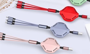 Retractable Multi-Charging Cable