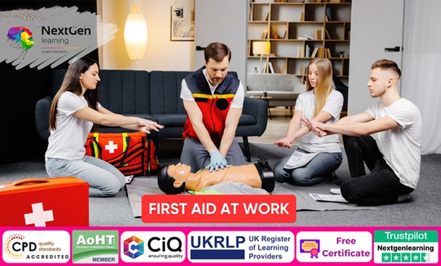 Image 1: First Aid at Work (Online Course) at  NextGen Learning