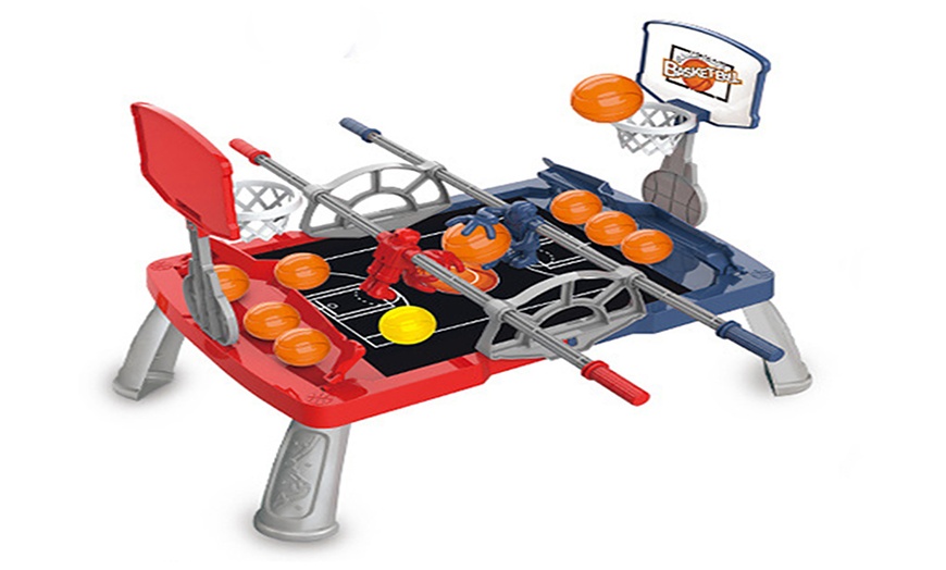 Image 1: Basketball Table Game Set