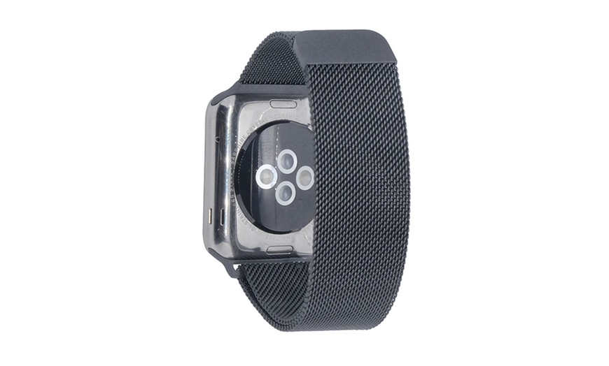 Image 2: Stainless Steel Apple Watch Strap