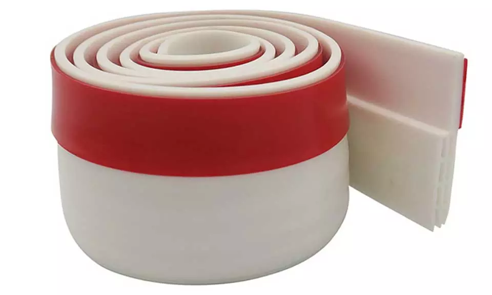 Evelots Self-Adhesive Weather Stripping Door Bottom Seal - Second Medium