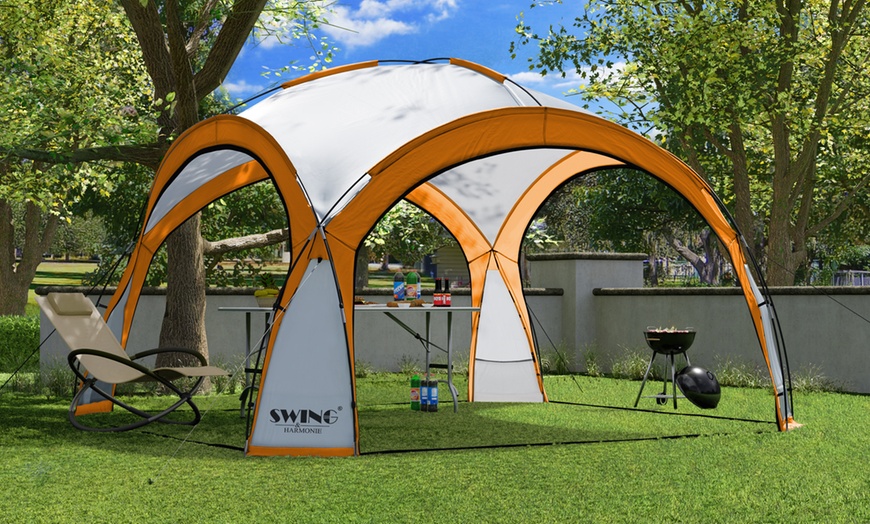 Image 7: Pavillon de jardin "DomeShelter" de la marque Swing & Harmony