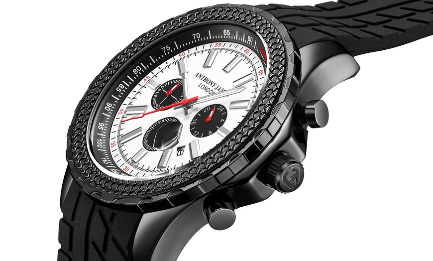 Image 7: Anthony James Limited Edition Chronograph Dashboard Men's Watch