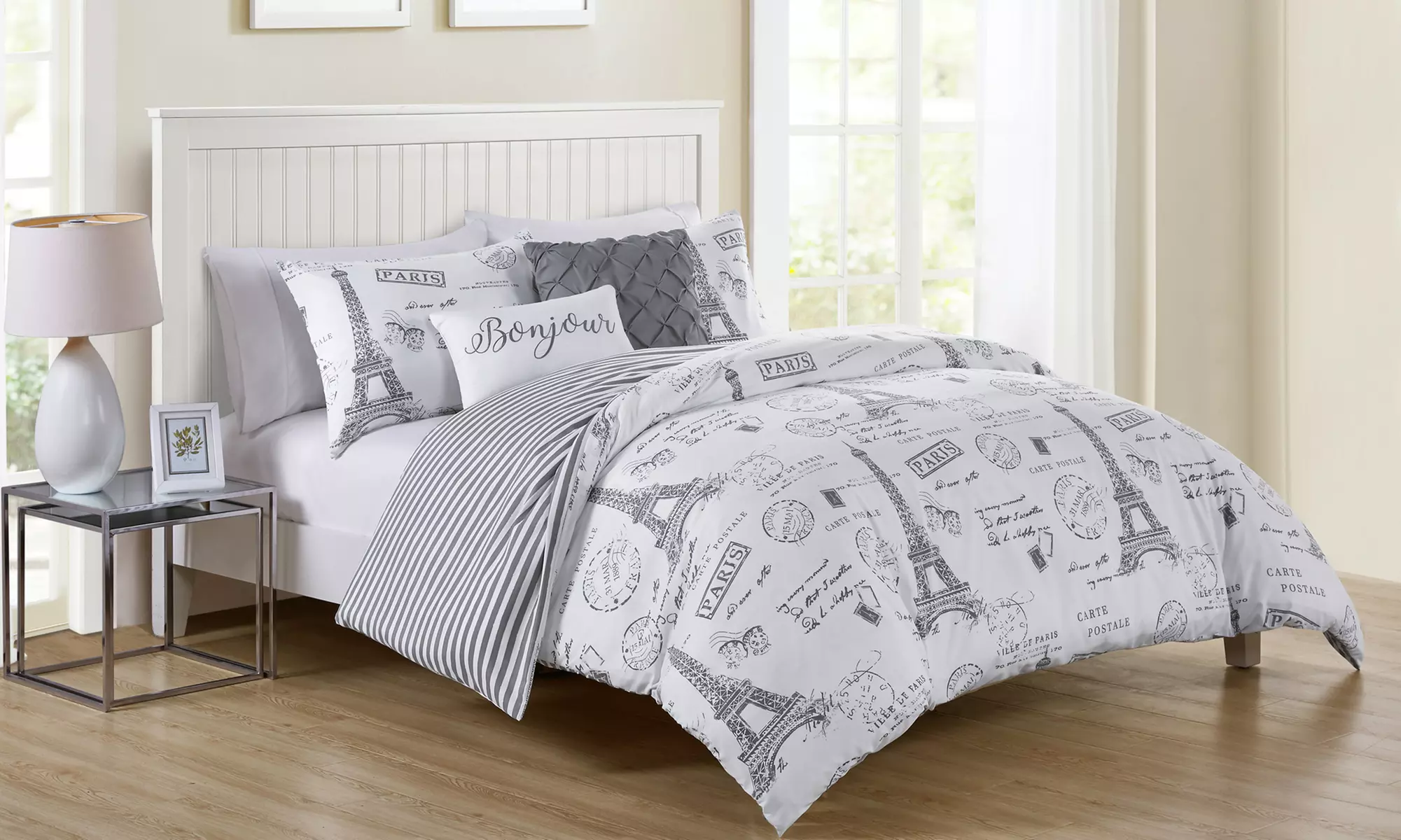 Paris Night Comforter or Quilt Set (5-Piece) - Primary Image