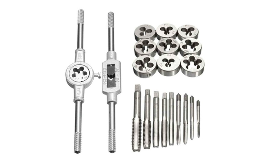 Image 10: 20-Piece Tap and Die Set