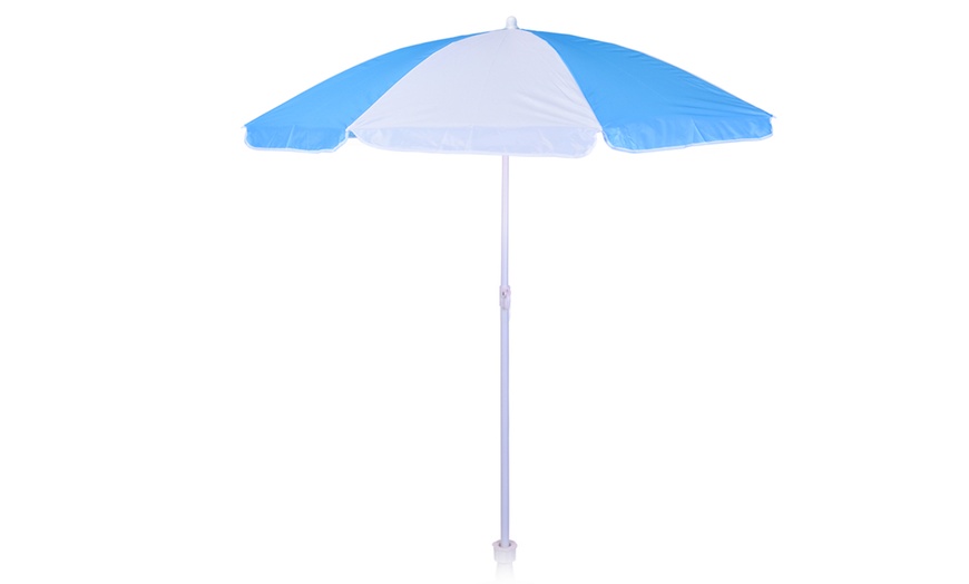 Image 8: Sun Block Beach Umbrella