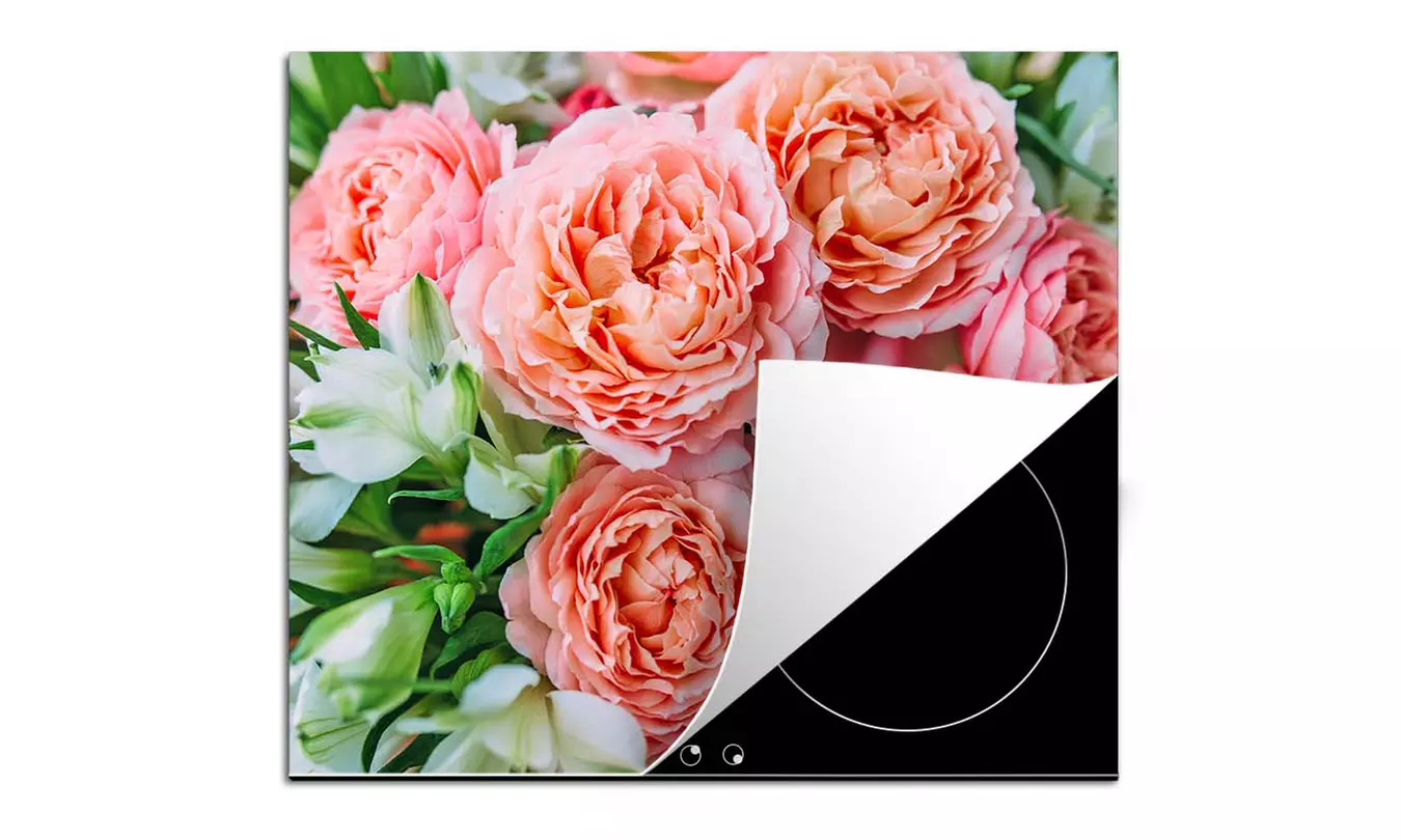 Personalisierbare Induktionskochfeld-Abdeckung in Größe nach Wahl