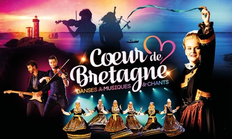 1 place en catégorie 1, dates et salles au choix, dès 19 € pour la Tournée Cœur de Bretagne