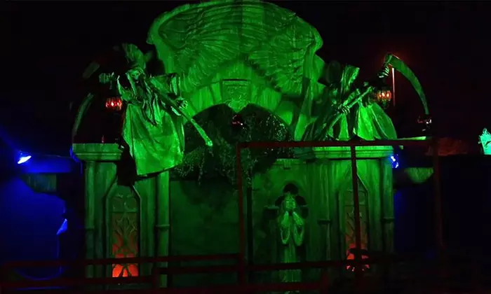 Regular or VIP Fast-Pass Ticket to The Crypt Haunted Attractions (Up to 29% Off) - Primary Image