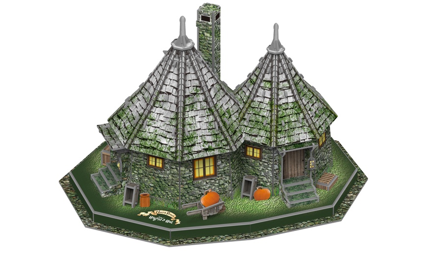 Image 3: Harry Potter 3D Puzzle Set - Diagon Alley or Hagrid's Hut